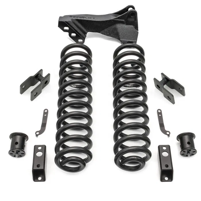 46-20252 – READYLIFT Leveling Kit Suspension, 2-1/2 Inch Lift Coil Springs With Coil Springs/ Front Track Bar Bracket...
